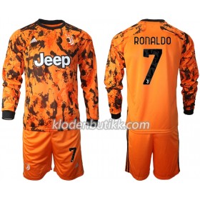 Juventus Cristiano Ronaldo 7 Barn Tredjedraktsett 2020-2021 Langermet (+ Korte bukser)